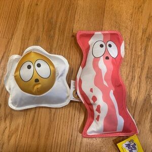 Tuff Mutter Eggs & Bacon Squeaky Dog toys